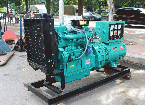 菏泽定陶本田30kw小型柴油发电机组